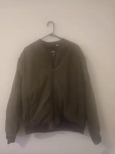 Chaqueta bomber verde para hombre Produrk - miniatura 1