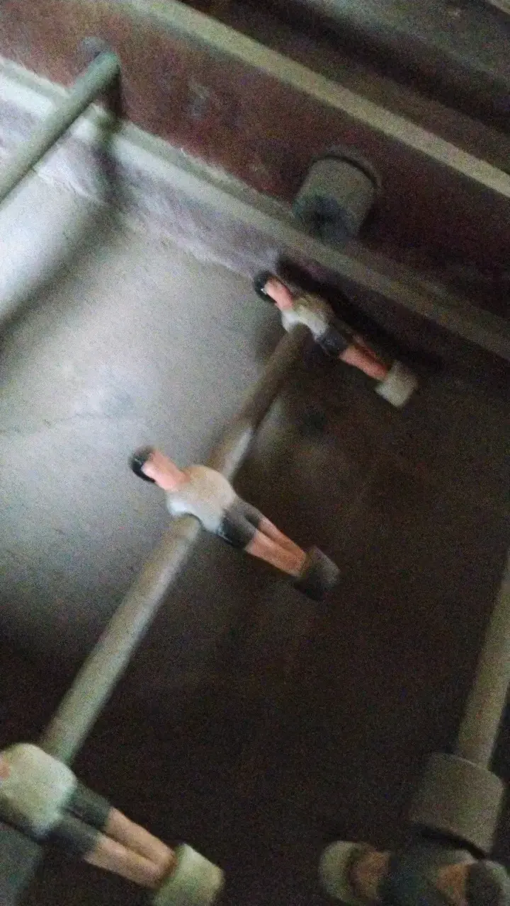 Taca taca de madera usado en buen estado - 6