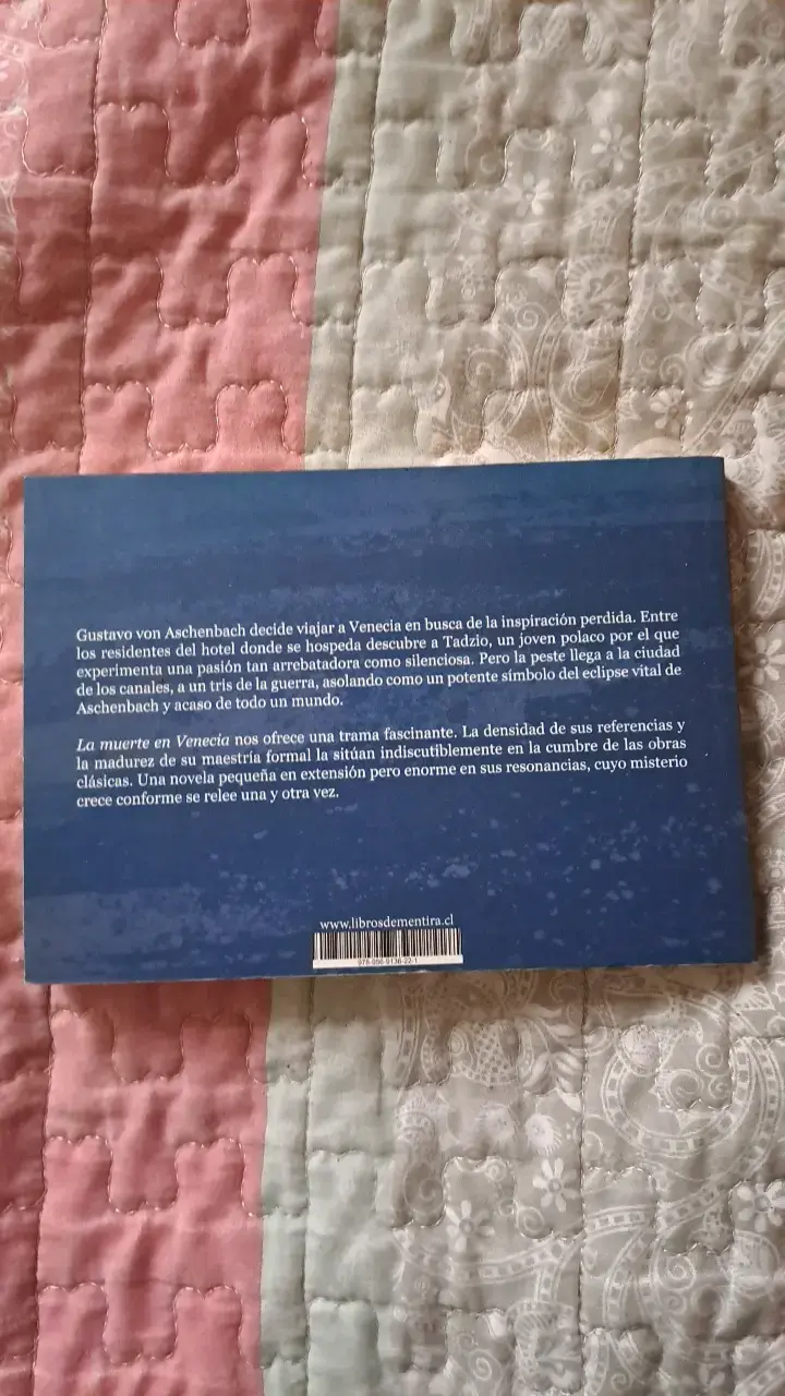 Libro 'La Muerte en Venecia' de Thomas Mann - 2