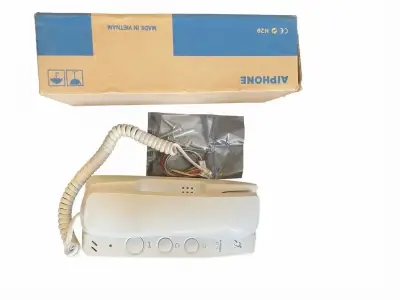 Teléfono Intercomunicador Aiphone GT-1D Blanco - miniatura 3
