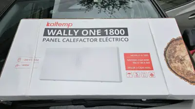 Calefactor eléctrico Kaltemp Wally One 1800W con WiFi - miniatura 1
