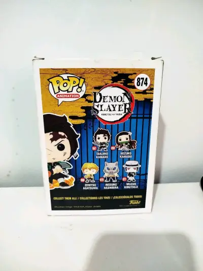 Figura Funko Pop Tanjiro Kamado Edición Especial - miniatura 3