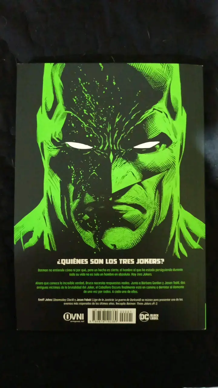 Comic Batman Tres Jokers de Geoff Johns - 2