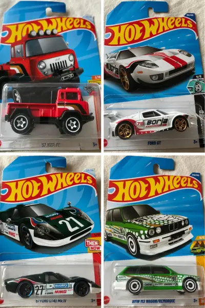 Set de 10 autos Hot Wheels edición especial - miniatura 2