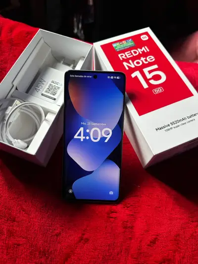 Xiaomi Redmi Note 15 5G con batería de 5520mAh - miniatura 1