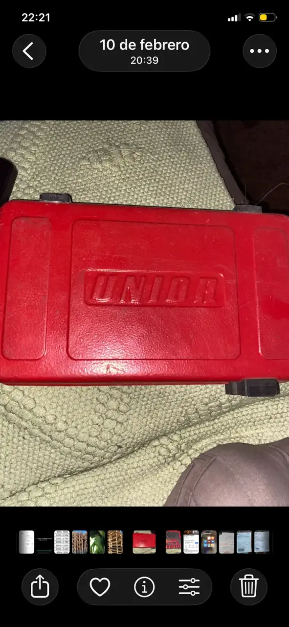 Juego de llaves aisladas Unior en estuche - 2