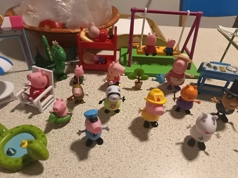 Set juguetes originales de Peppa pig y accesorios - 3