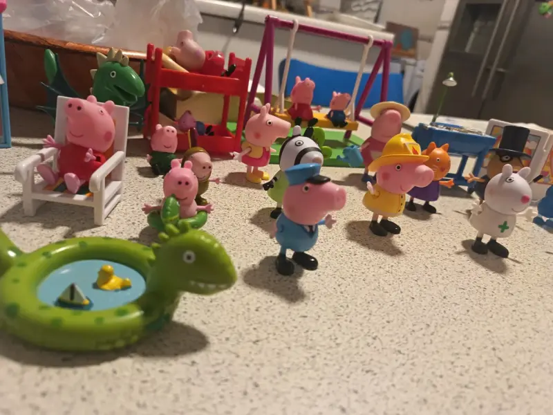 Set juguetes originales de Peppa pig y accesorios - 6