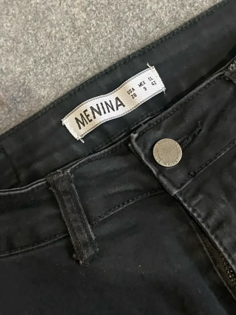 Pantalones acampanados negros Menina - 3