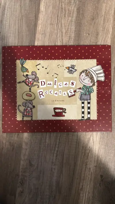 Libro de recetas Dulces Recetas con ilustraciones - miniatura 1
