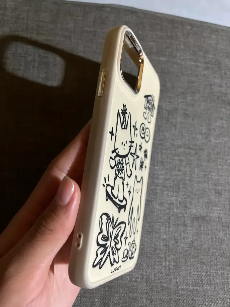 Funda para iPhone 11 Pro Max con diseño de gatos - 3