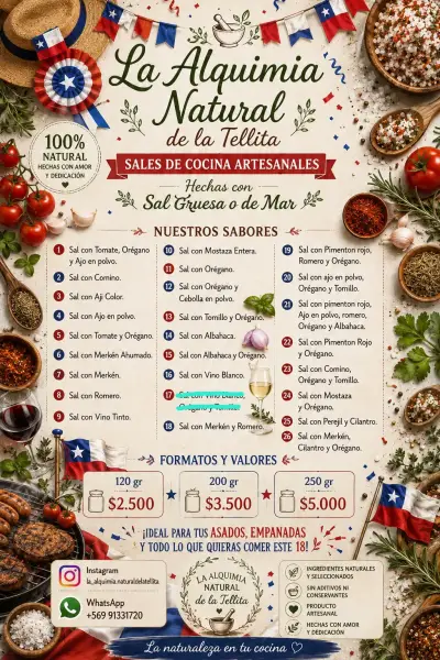 Sales de Cocina Artesanales La Alquimia Natural - miniatura 1
