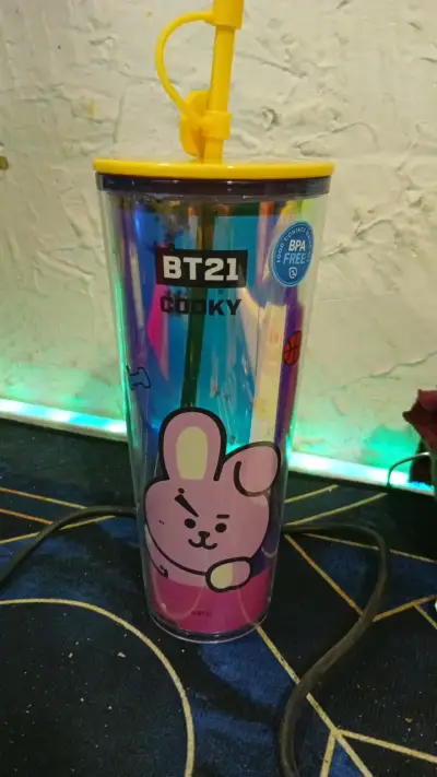 Vaso BT21 Cooky de Miniso 800ml - miniatura 1