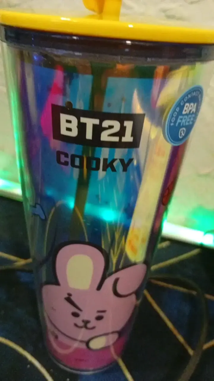 Vaso BT21 Cooky de Miniso 800ml - 2