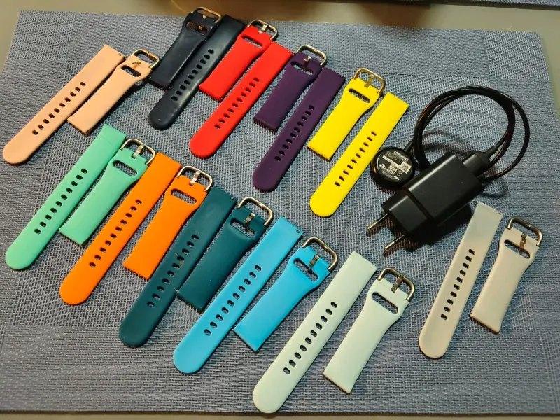 Correas de silicona para reloj inteligente multicolor - 3