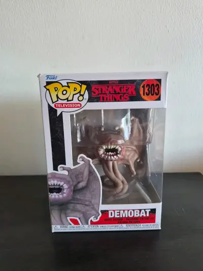 Figura Funko Pop Demobat Stranger Things - miniatura 1