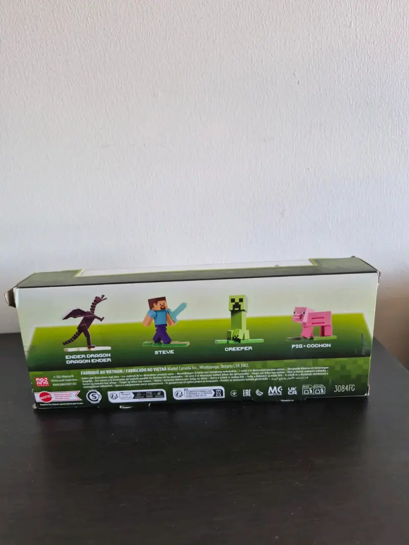 Set de Figuras Minecraft Mattel - 4