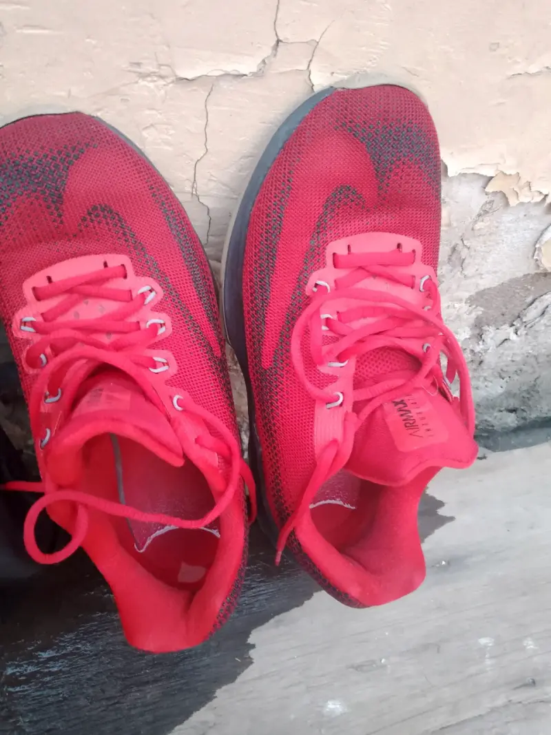 Zapatillas deportivas rojas Air Max para hombre