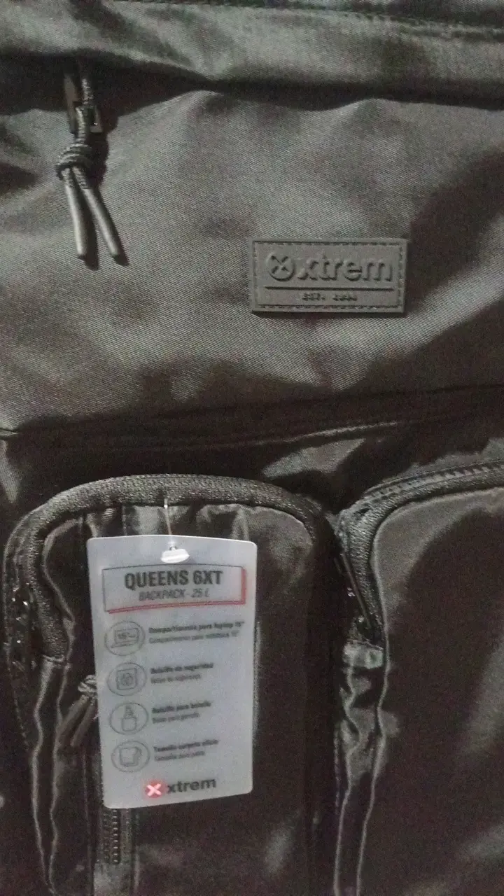 Mochila negra Xtrem Queens 25L para laptop - 4