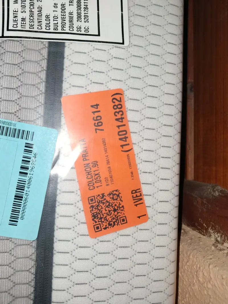 Colchón Rosen Pratta 1.5 plazas nuevo - 3