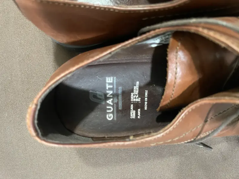 Zapatos de vestir marrones Guante para hombre - 4