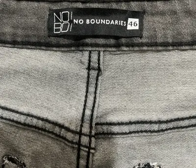Jeans grises No Boundaries talla 46 - miniatura 2
