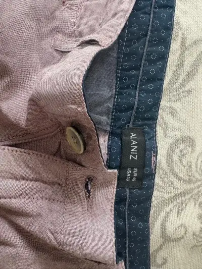 Bermudas Alaniz color rosa para hombre - miniatura 1