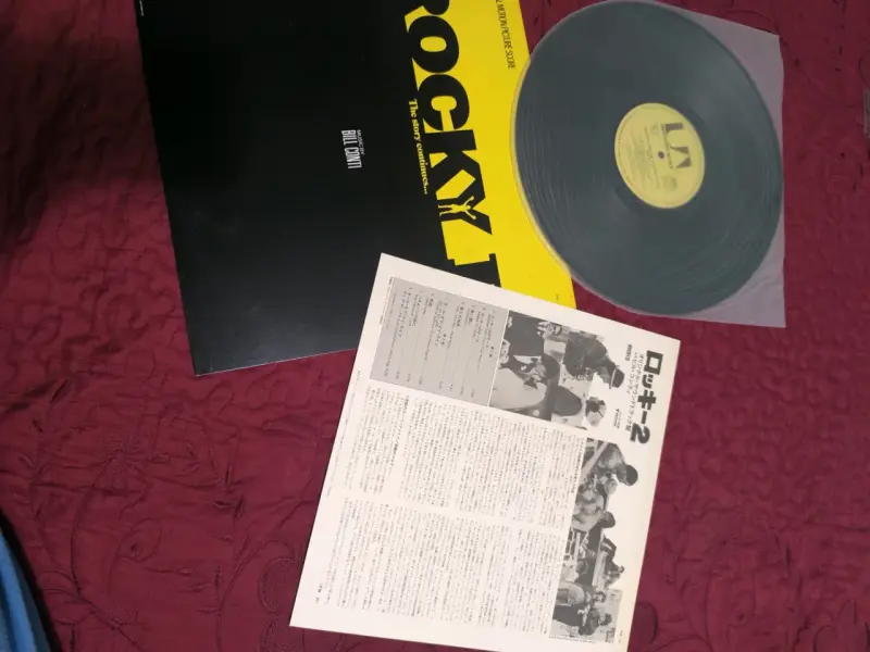 Vinilo Banda Sonora Rocky II Original - 2