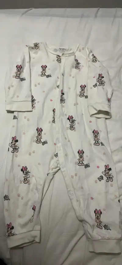 Pijama enterito bebé Minnie Mouse - miniatura 1
