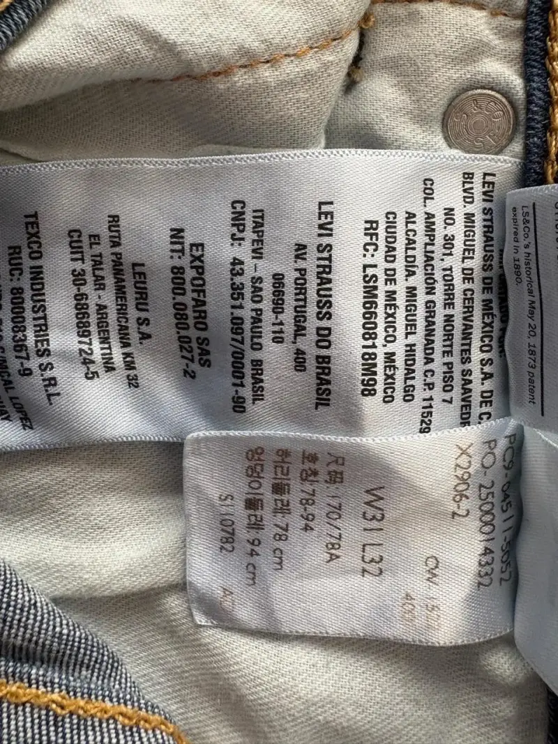 Jeans Levi's Strauss & Co. clásicos azul - 2