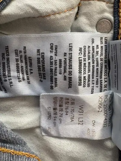 Jeans Levi's Strauss & Co. clásicos azul - miniatura 2