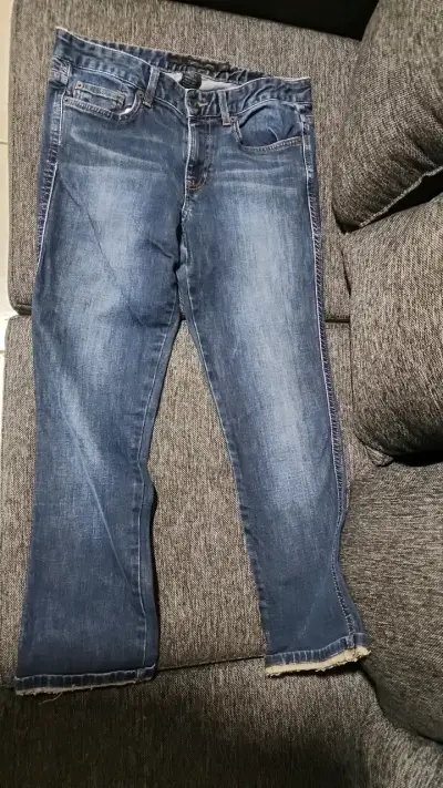 Jeans de mezclilla azul para Mujer - miniatura 1