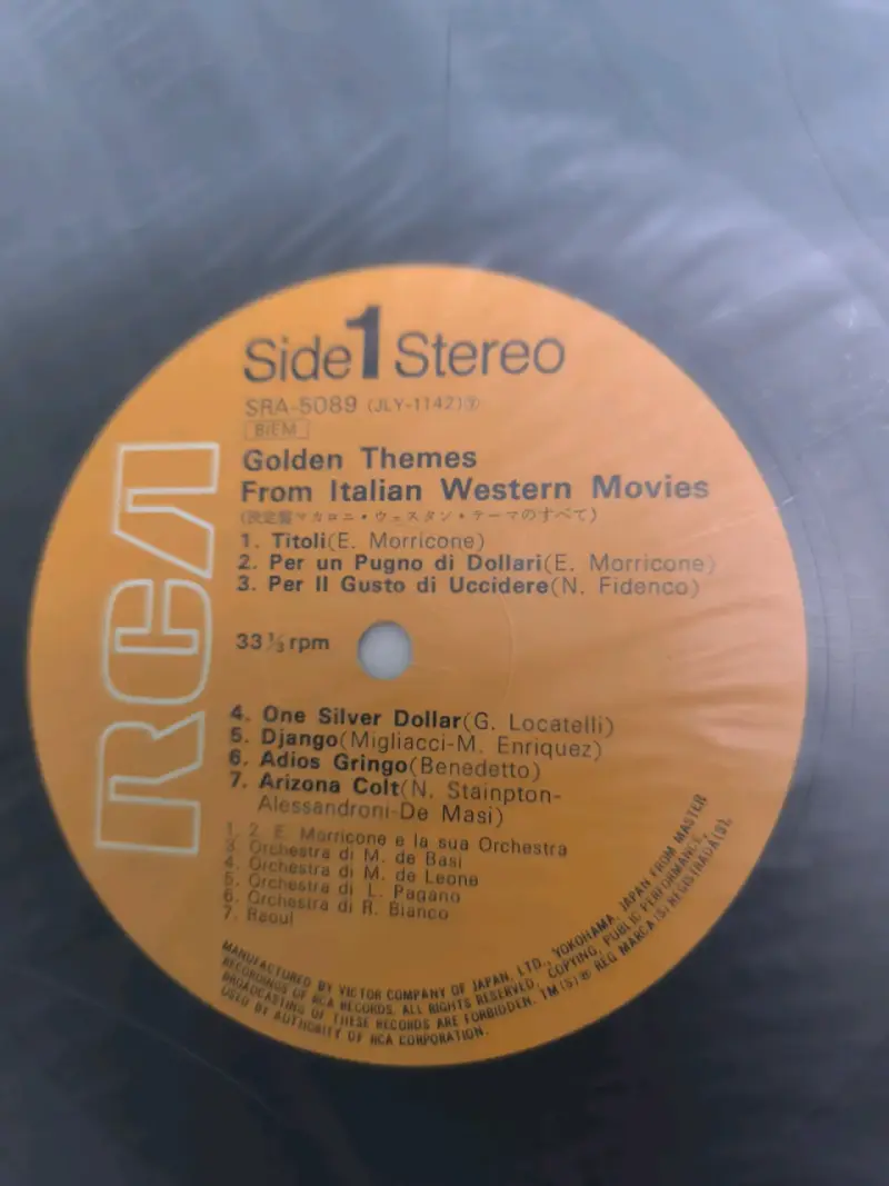 Vinilo RCA Golden Themes de Películas Italianas - 4