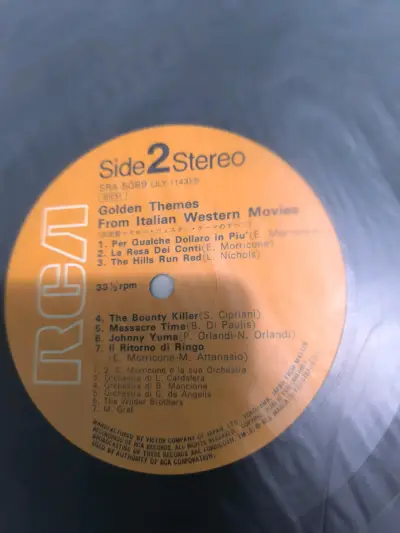Vinilo RCA Golden Themes de Películas Italianas - miniatura 5