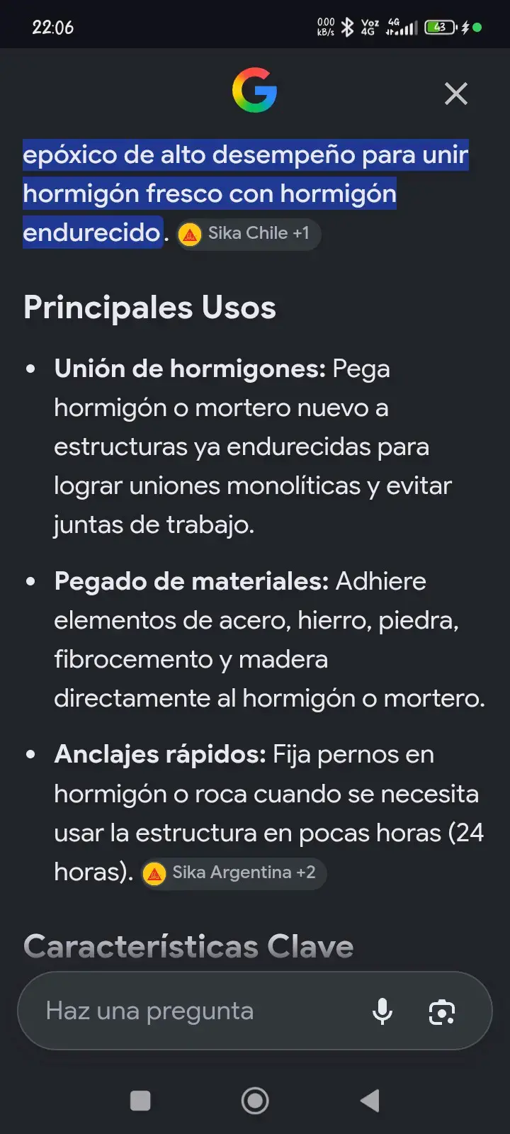 Sikadur-32 Gel Epóxico para Hormigón - 3