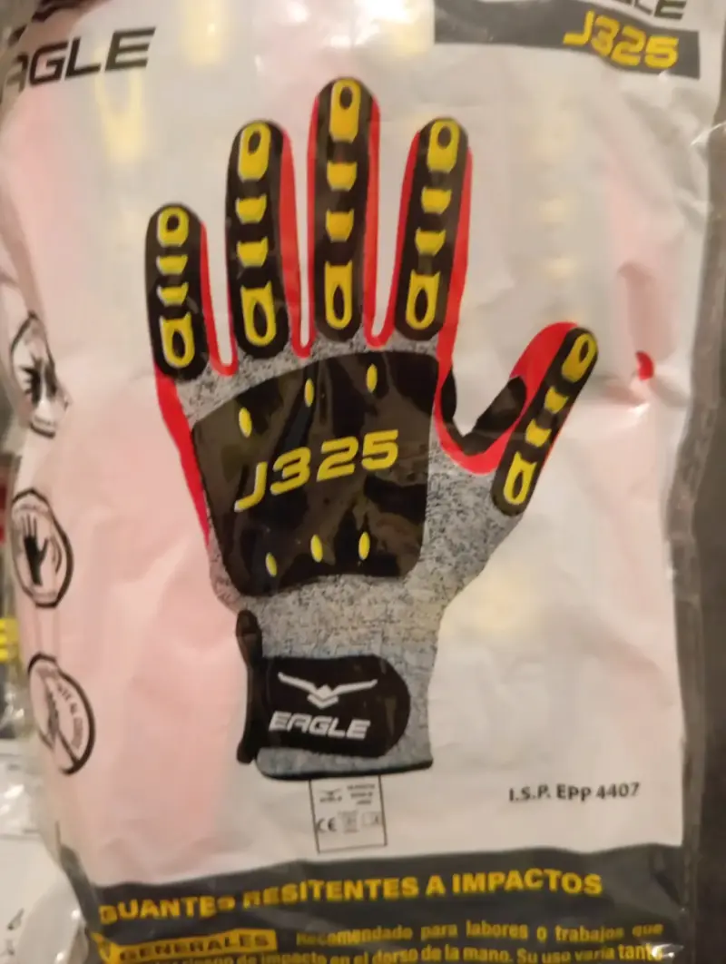 Guantes de seguridad Eagle J325 resistents a impac - 2