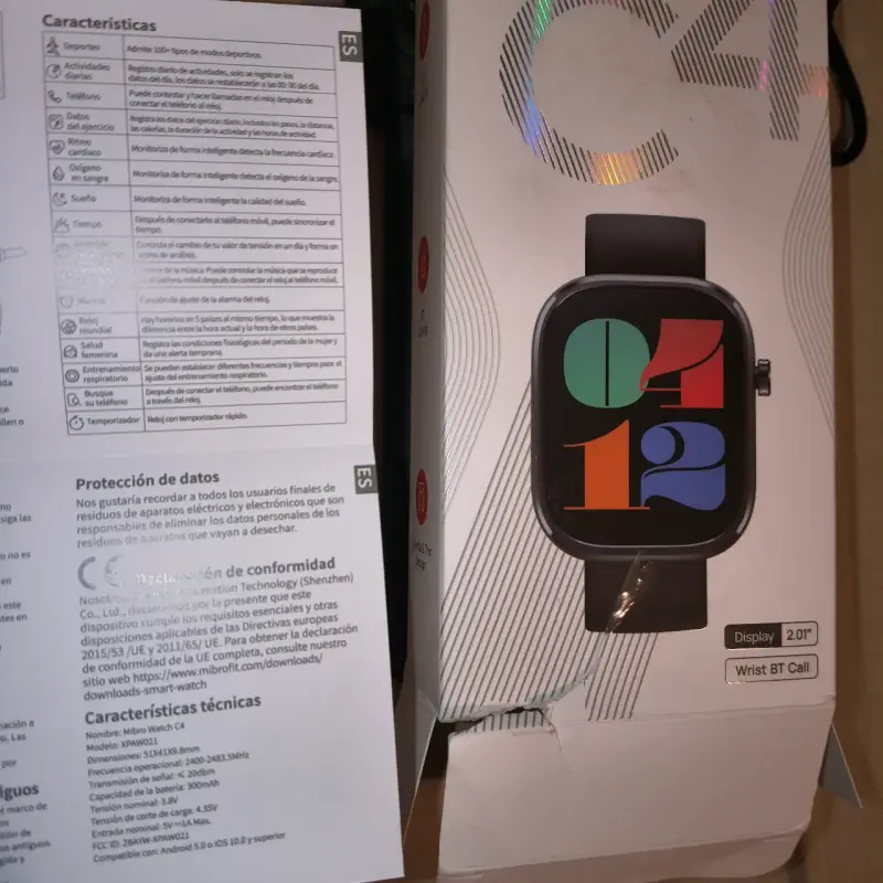 Reloj inteligente Mibro Watch C4 con pantalla 2.01" - 6