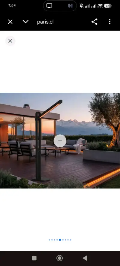 Calefactor exterior vertical Nex con control remoto - miniatura 1