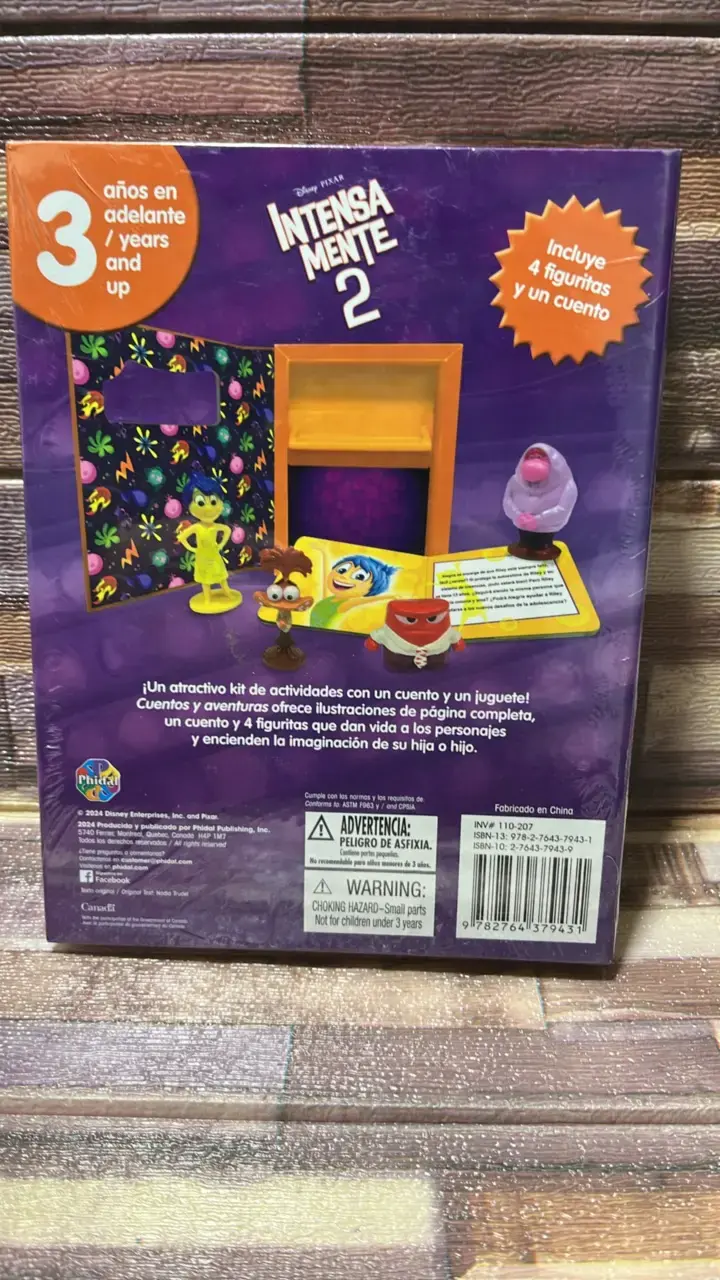 Set de Figuras Intensa Mente 2 con Cuento - 3