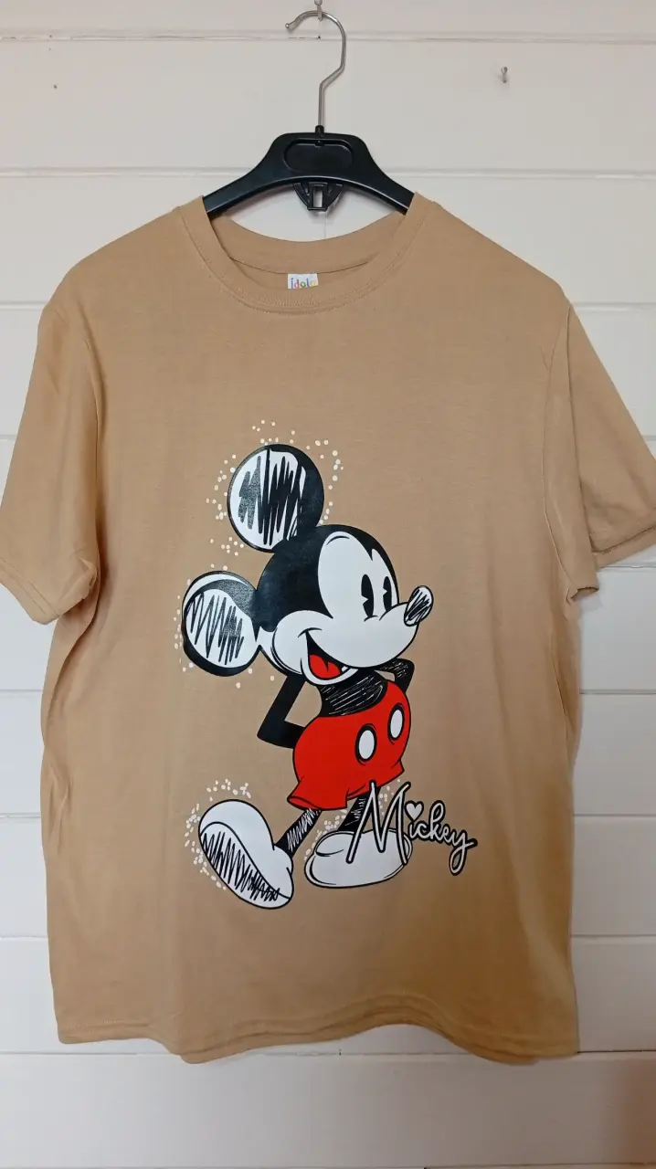 Polera con diseño de Mickey Mouse y Taz - 2