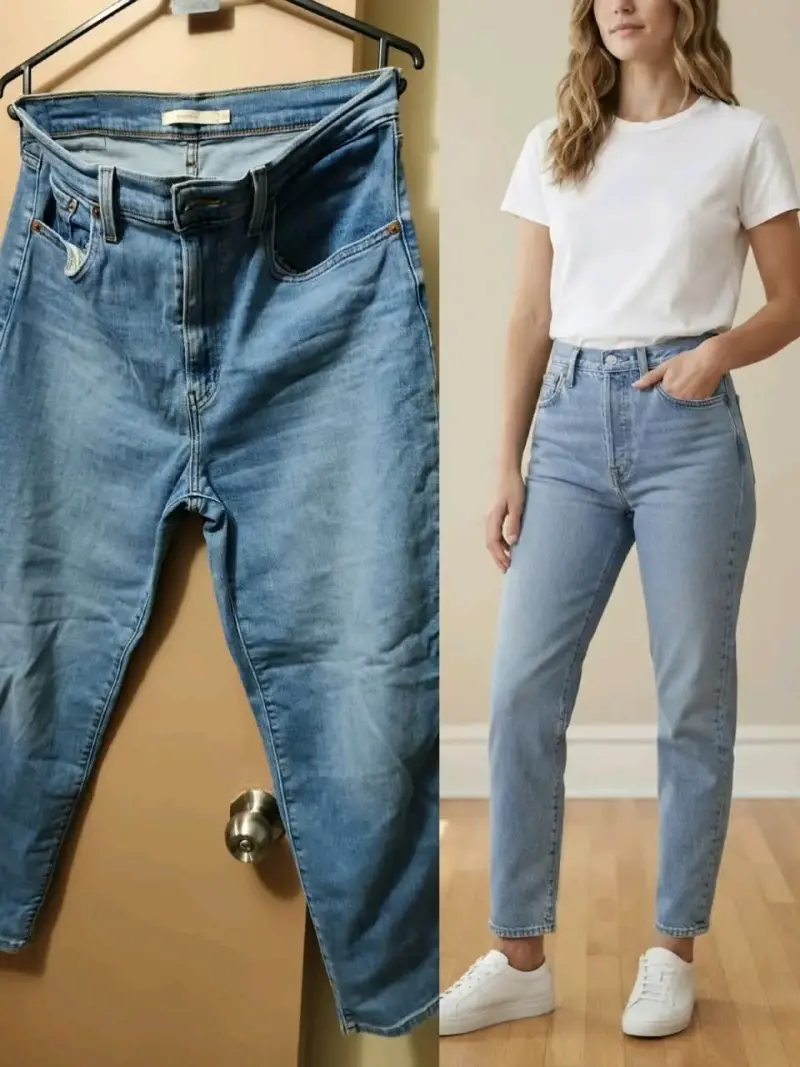 Jeans de mujer Levi's azul claro - 1