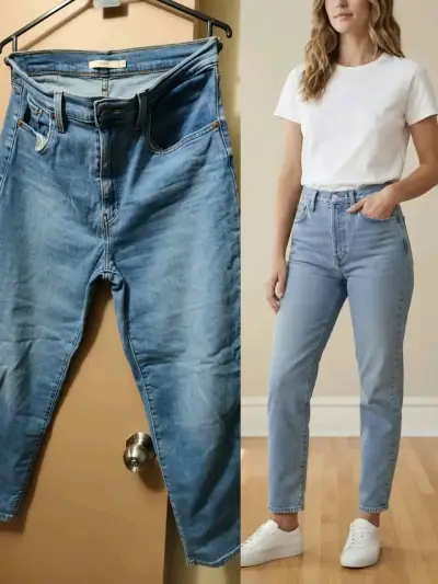 Jeans de mujer Levi's azul claro - miniatura 1