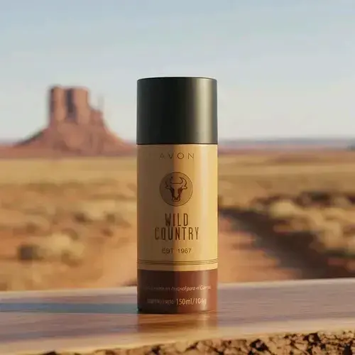 Desodorante Roll-On y spray Avon Wild Country - 2