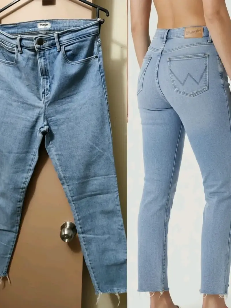 Jeans Wrangler azul claro para mujer - 1