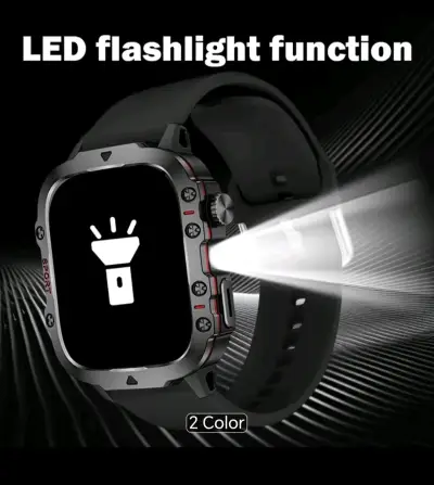 Smartwatch multifuncional con linterna LED - miniatura 6