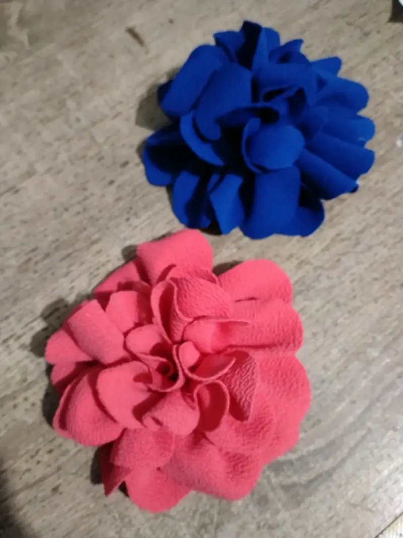 Flor de tela Sofía para el cabello - 5