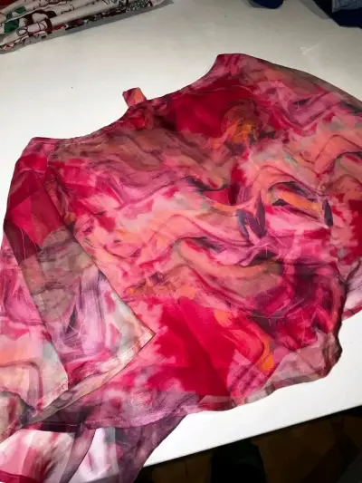 Vestido corto estampado floral Shein - miniatura 3