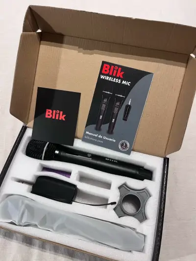 Micrófono inalámbrico Bilik con batería incluida - miniatura 2
