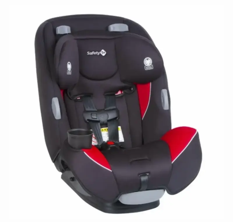Silla de auto para bebé Safety 1st negra y roja