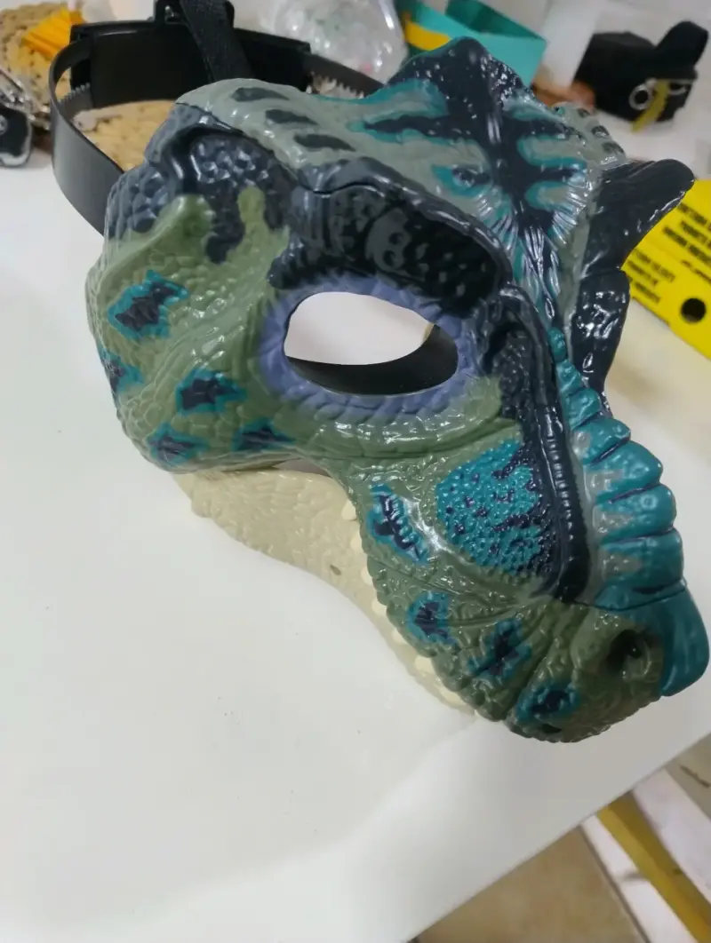 Máscara de dinosaurio para niños - 1